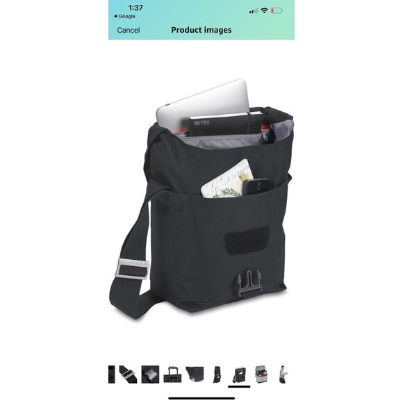 Manfrotto Allegra 10 Stile Plus Messenger Camera Bag Black With Case - Picture 12 of 15